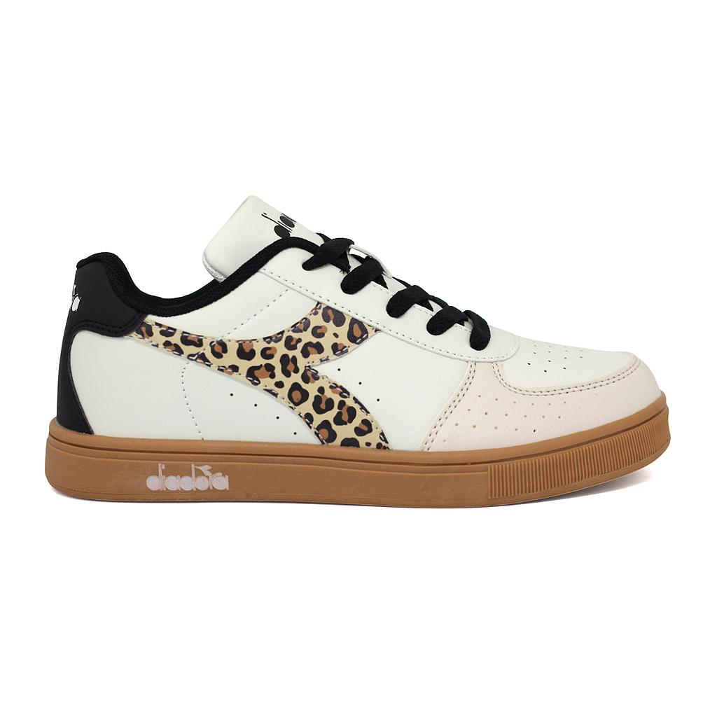 HELIO-II-PU-L-10193 DIADORA CALZADOS LIFESTYLE FEMENINO MODA HELIO II BEIGE/ANIMAL PRINT