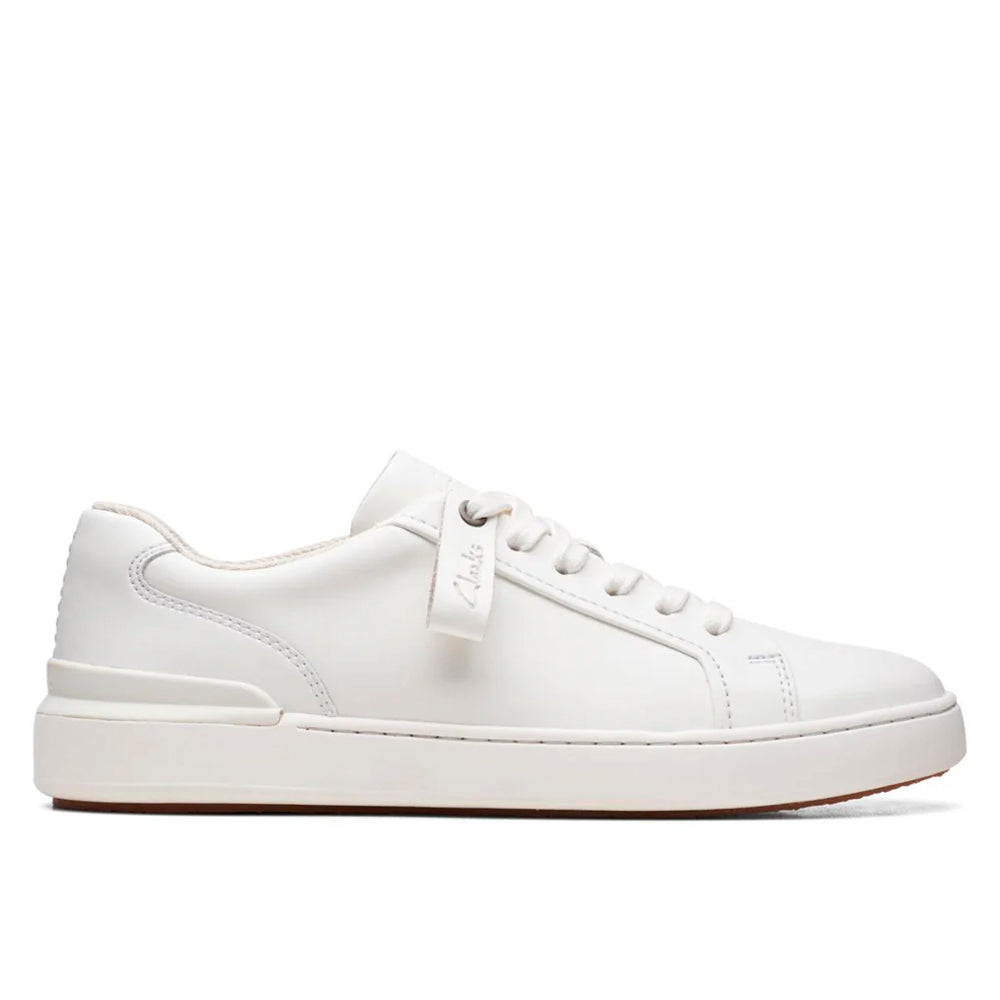 Clarks Casual Masculino CourtLite Move White