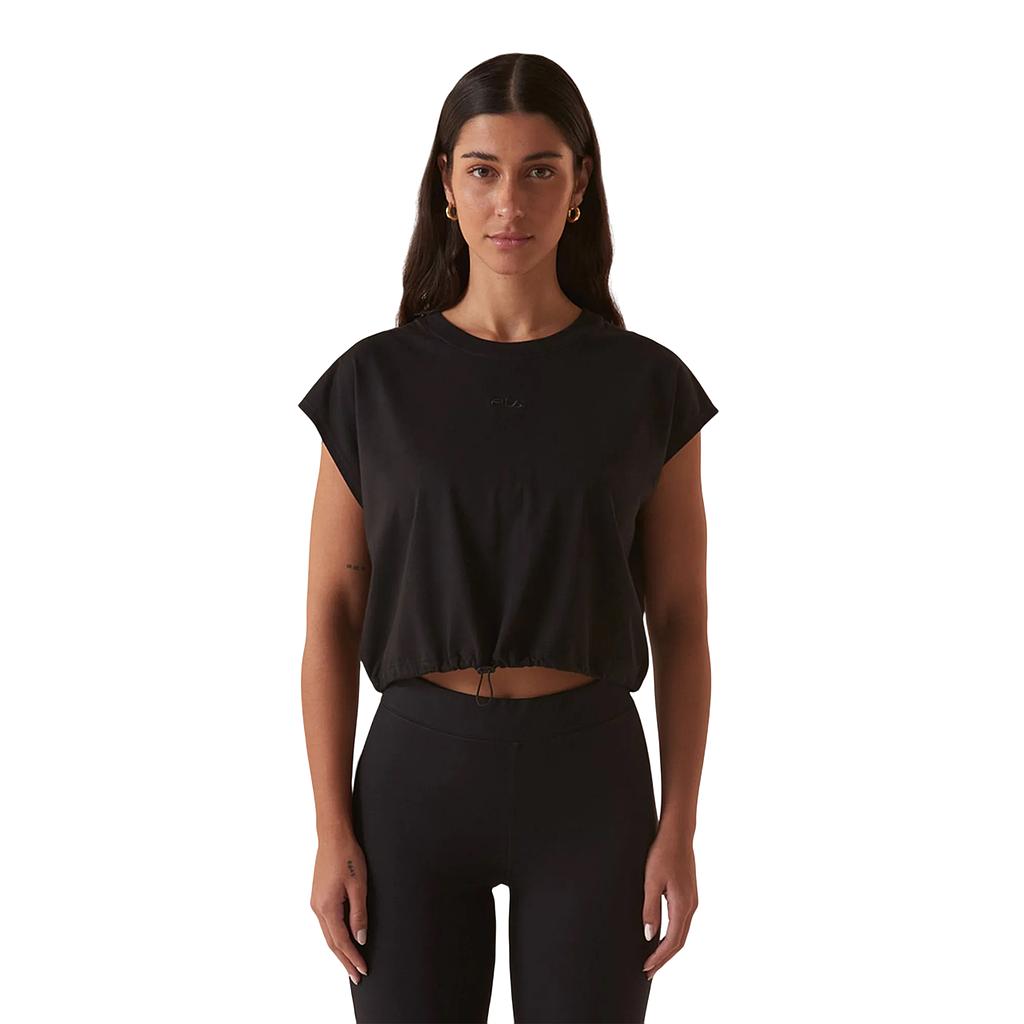 F12L01681-160 FILA PRENDAS REMERAS FEMENINO MODA BLOUSE BASIC CORE BLACK