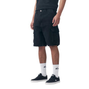 26140204-60 Quiksilver Prendas Shorts Masculino Moda Santiago Black Washed