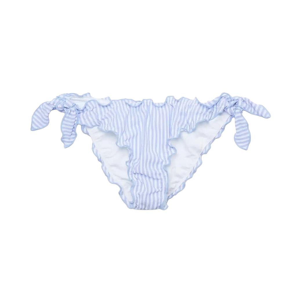 MC2 Traje de baqo Femenino Moda Moon Seersucker Stripes 30