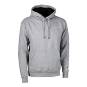 Champion Masculino Powerblend Graphic Hoodie Oxford Gray