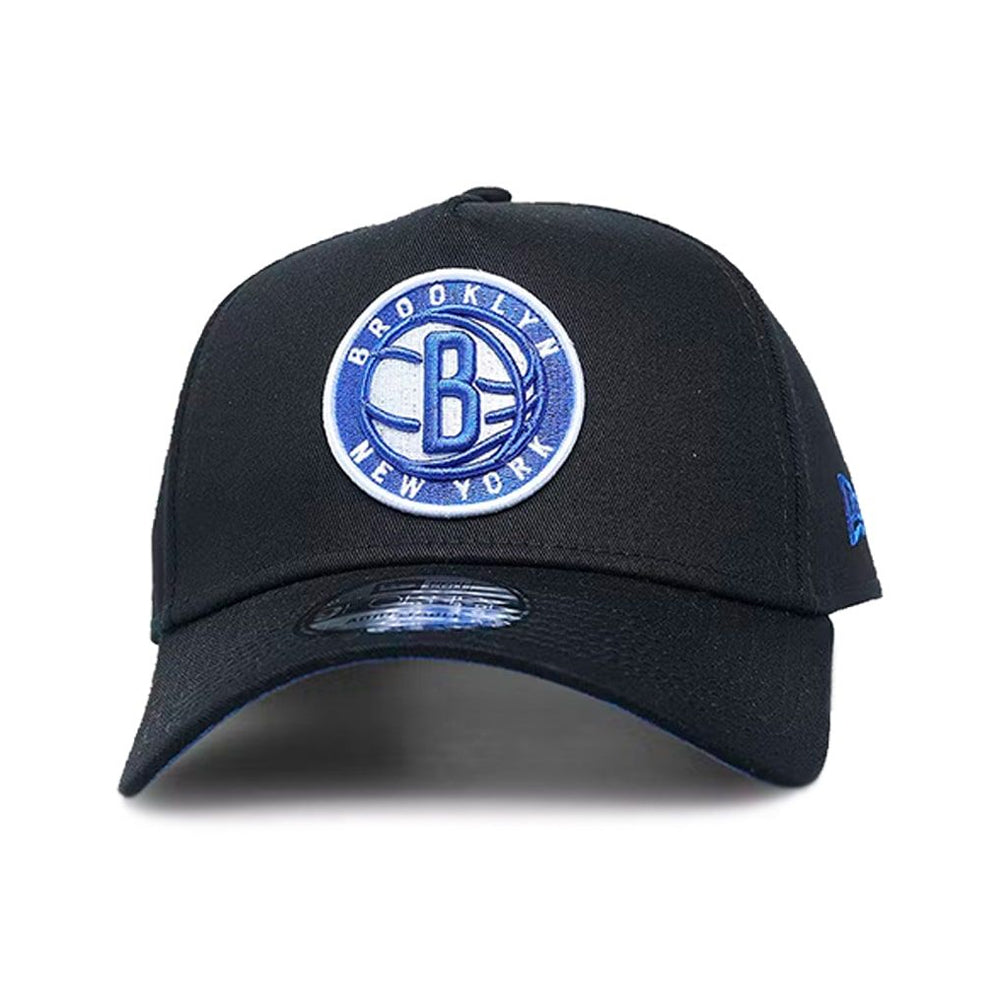 13058358 New Era Accesorios Gorros MLB 9Forty Adjustable Brooklyn Nets Black/Royal/White