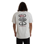 26140628-00 Quiksilver Prendas Remeras Masculino Moda Harmony Spyral White