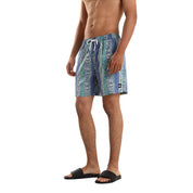 Quiksilver Shorts de Baño Masculino Moda Volley Mercury