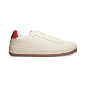 BAP2501-L-03 PONY CALZADOS LIFESTYLE FEMENINO MODA QUEENS QUEST WHITE/RED