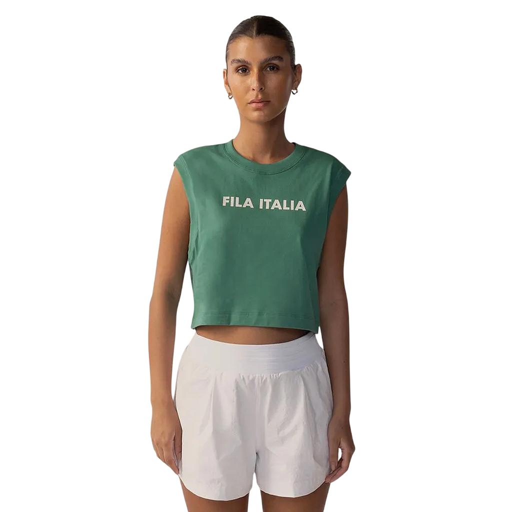 Fila Remeras Femenino Moda Cropped Gt II Medium Green