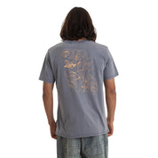 Quiksilver Remeras Masculino Moda Ripple Fount Azul