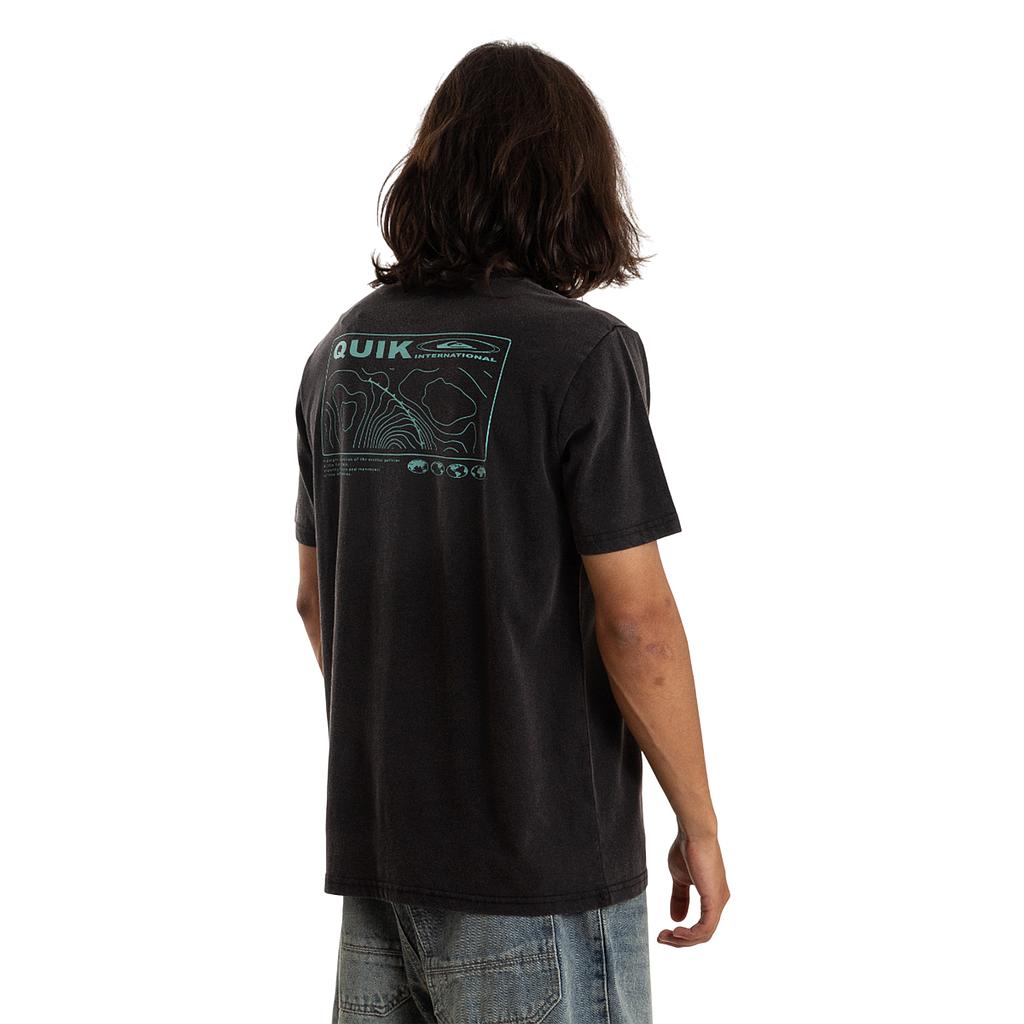 Quiksilver Remeras Masculino Moda Charts Black