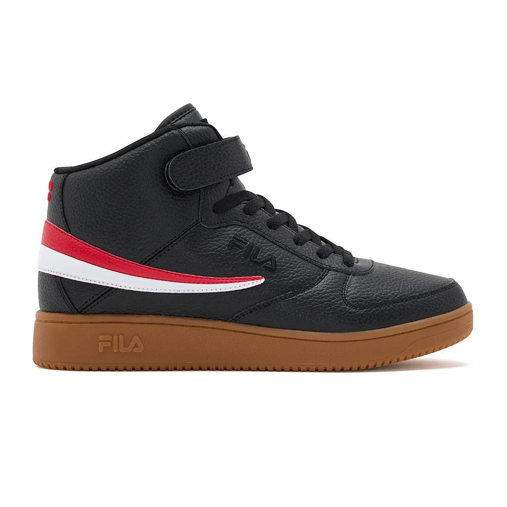 1BM02630-014 FILA CALZADOS LIFESTYLE MASCULINO MODA A HIGH BLACK/RED/WHITE