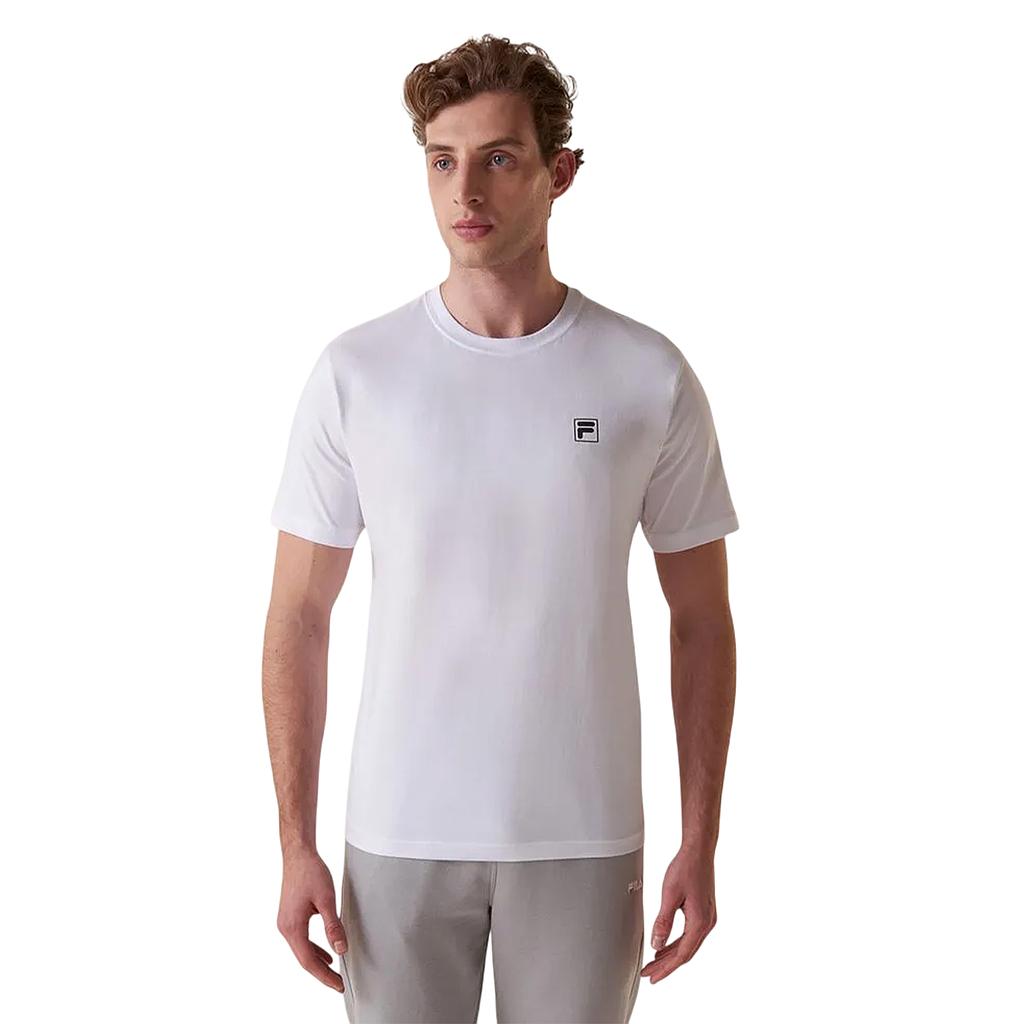 Fila Remeras Masculino Moda Comfort Classic White