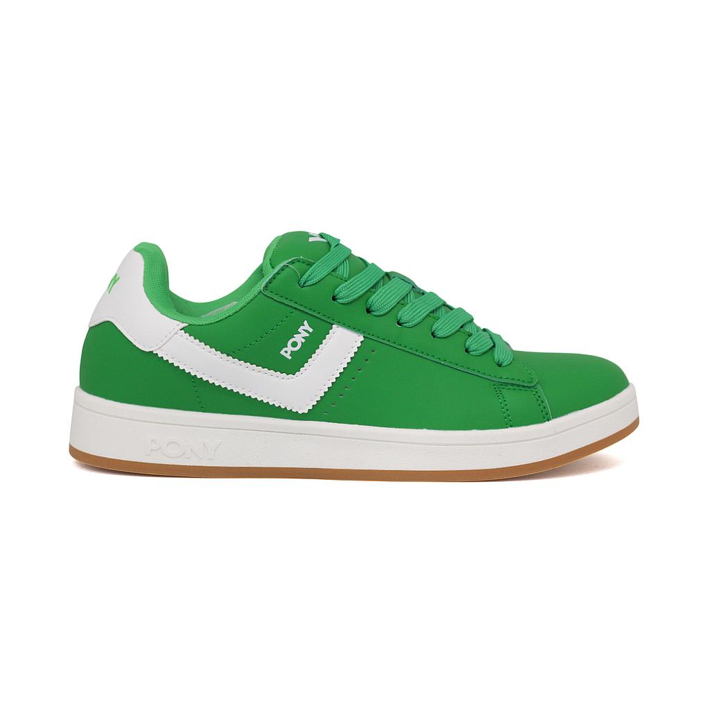 SQUARE PU-T-93 PONY CALZADOS LIFESTYLE FEMENINO MODA SQUARE PU GREEN/WHITE