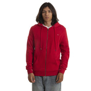 Quiksilver Canguros Masculino Moda Basic Logo Rojo