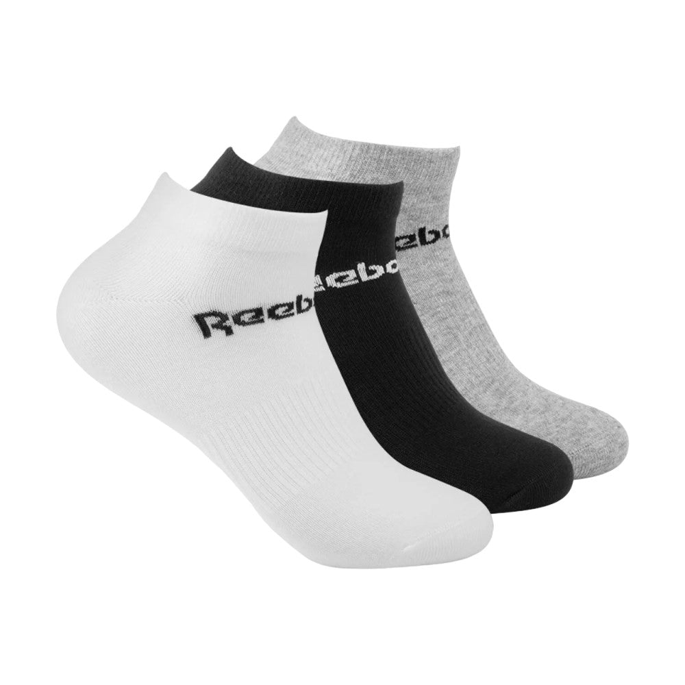 GH8165 REEBOK ACCESORIOS MEDIAS UNISEX ACT CORE INSIDE SOCK 6P MEDIUM GREY HEATHER/WHITE/BLACK