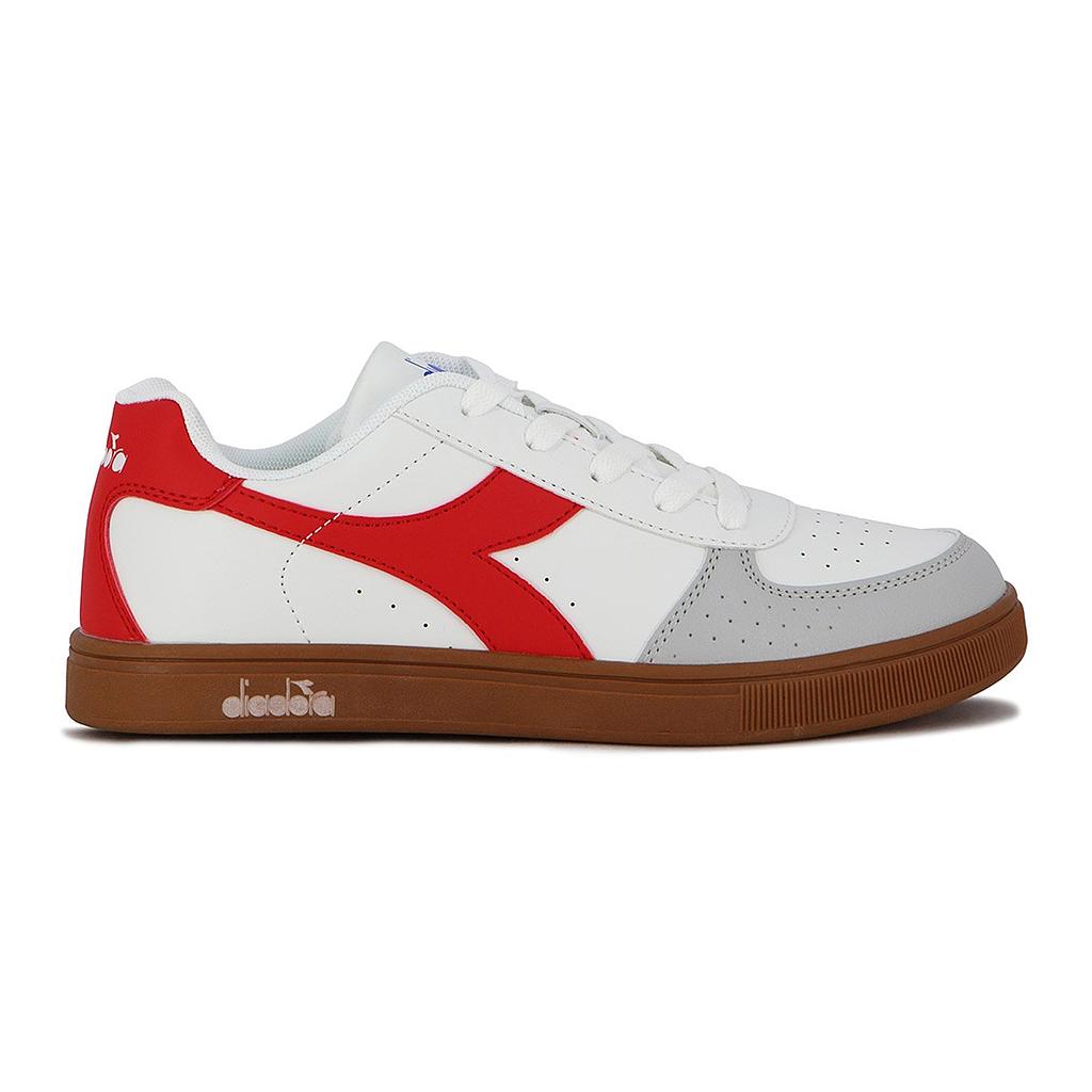 Diadora Lifestyle Masculino Moda Helio II White/Red