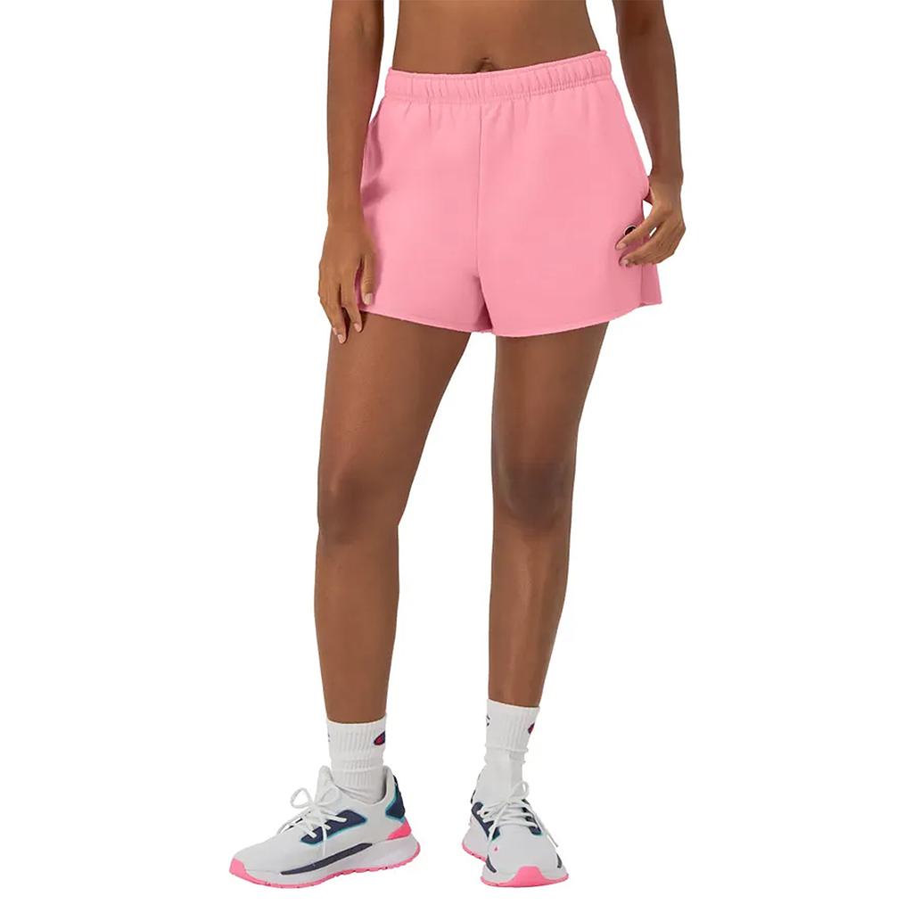 M8364-KYV CHAMPION PRENDAS SHORTS FEMENINO MODA POWERBLEND SHORT 3 MARZIPAN PINK