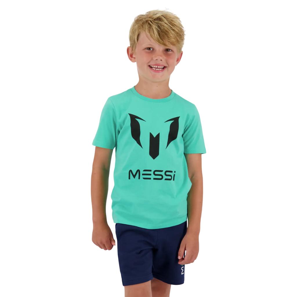C132KBN30005-1525 Messi Prendas Remeras Niños Nes Turquoise