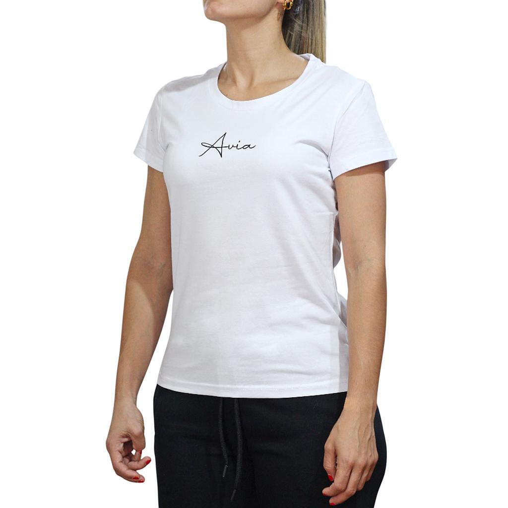 30-630341-1SS AVIA PRENDAS REMERAS FEMENINO RUNNING ZARAGOZA WHITE