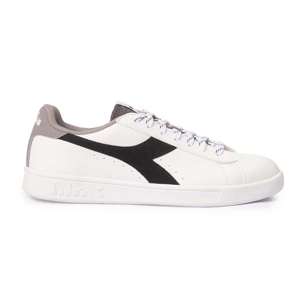 101.181699-C0351 DIADORA CALZADOS LIFESTYLE UNISEX MODA TORNEO CORDUROY WHITE/BLACK