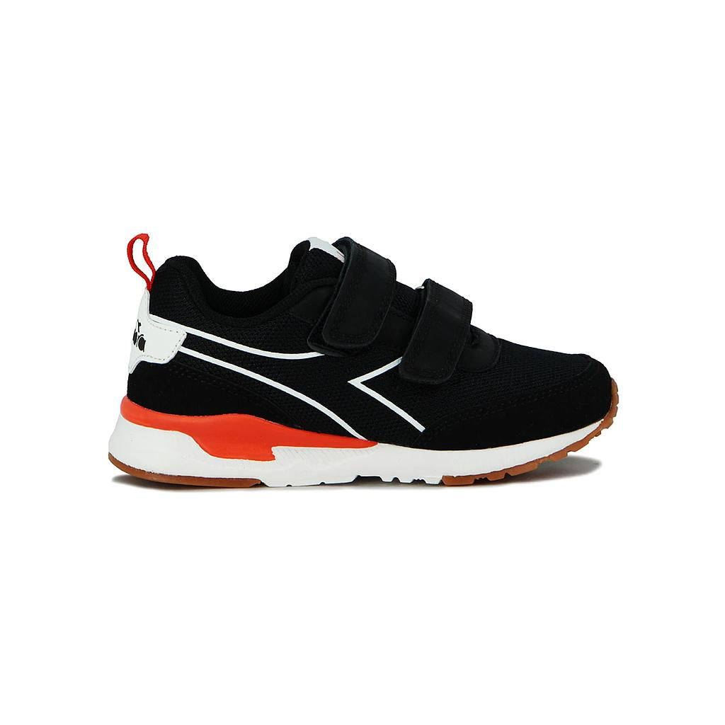RETRINS-K-7111 DIADORA CALZADOS LIFESTYLE NIÑOS MODA RETRINS K 7111 BLACK WHITE