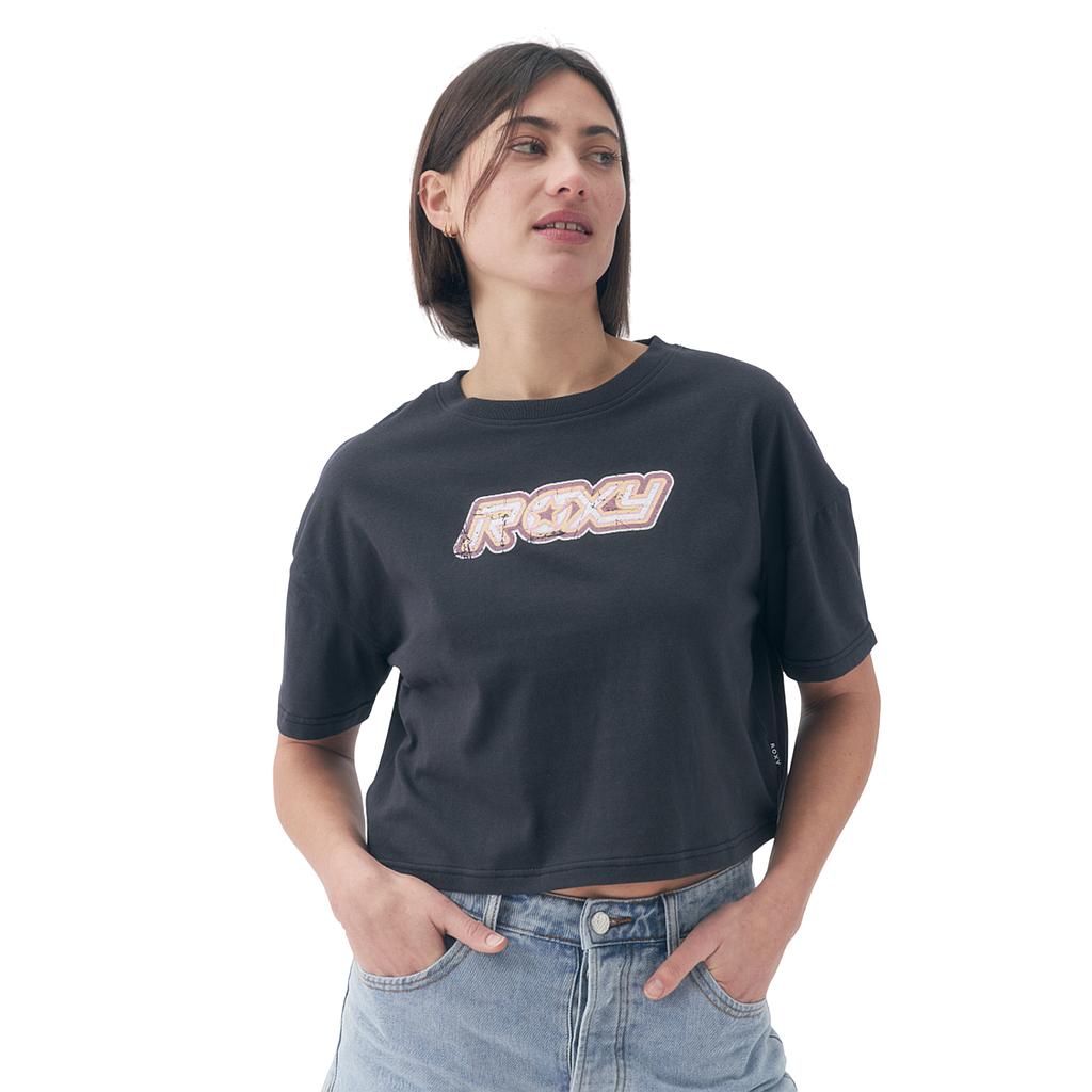 26160610-01 Roxy Prendas Remeras Femenino Moda Baby One More Time Negro