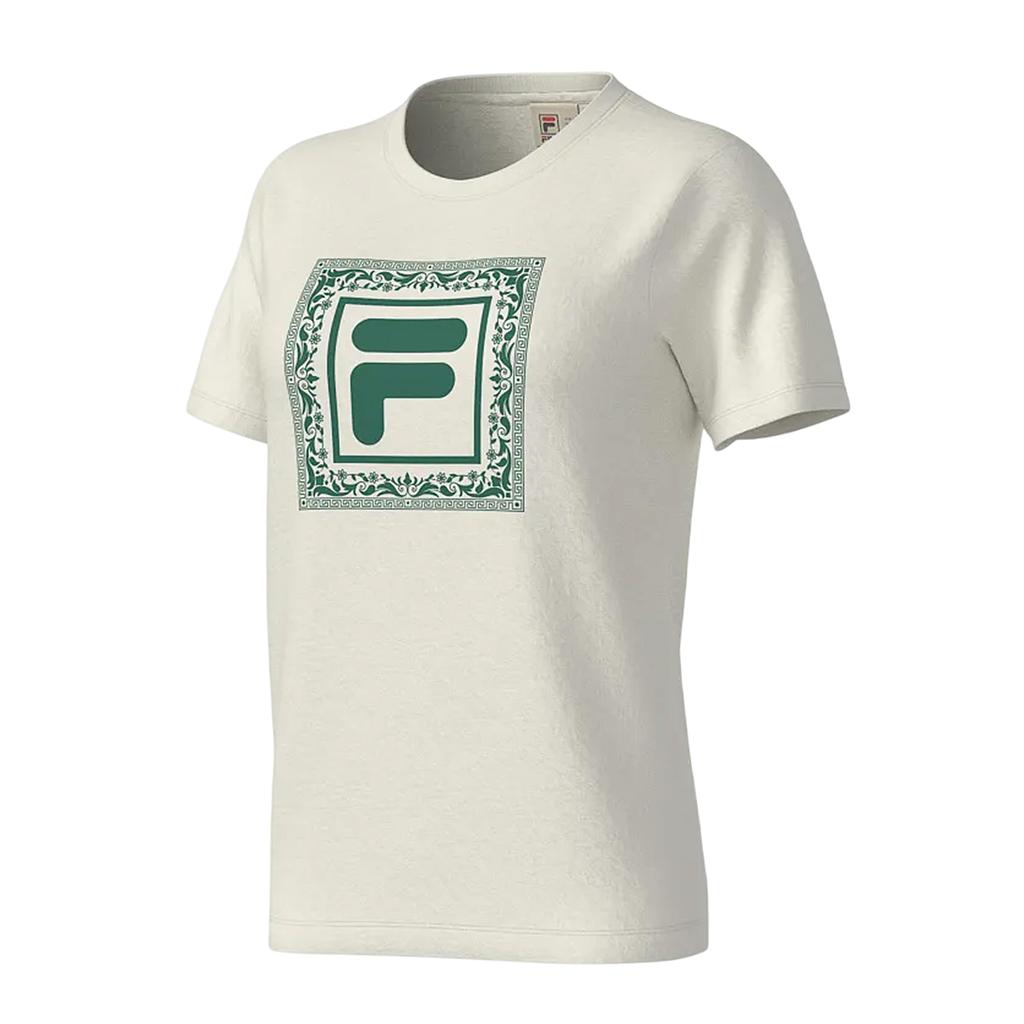 Fila Remeras Femenino Moda Regular F Box Gt Off White Gardenia
