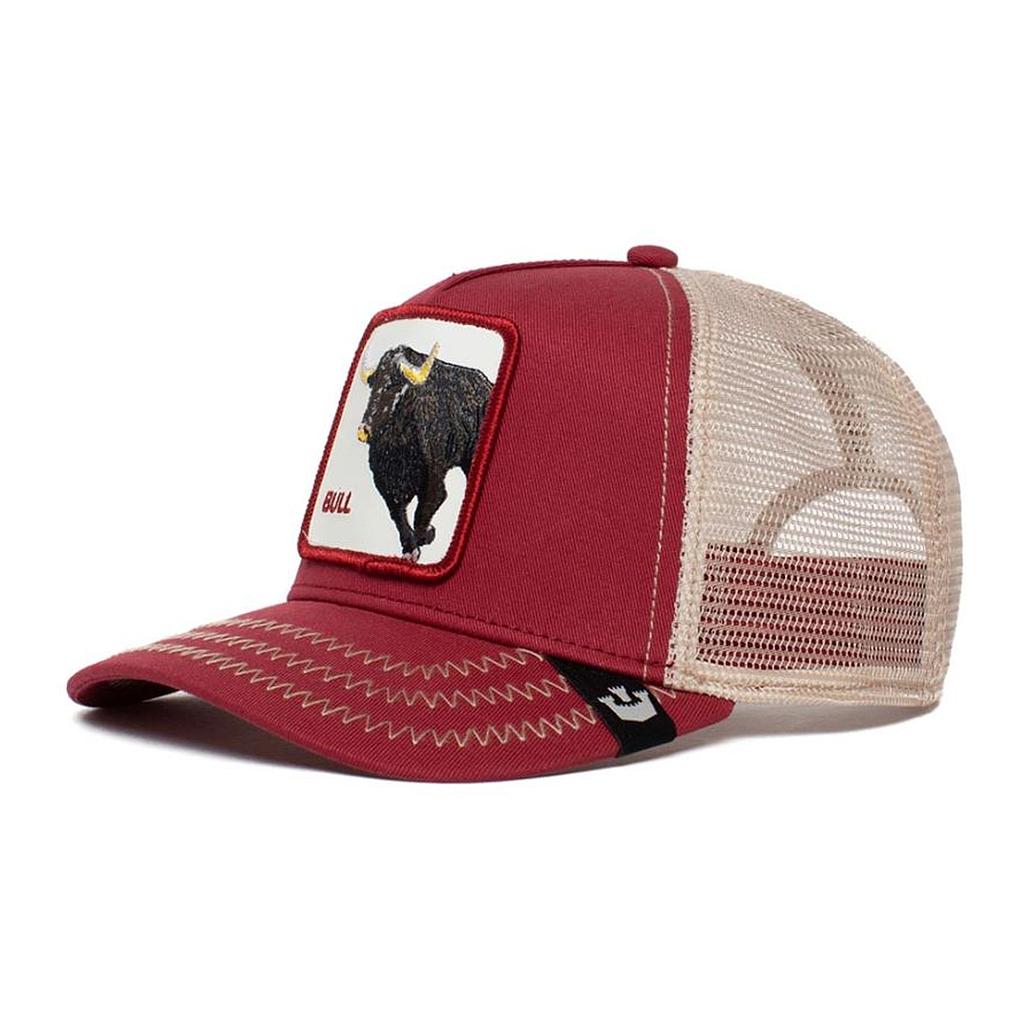 101-0521-RED GOORIN BROS ACCESORIOS GORROS UNISEX MODA THE BULL RED