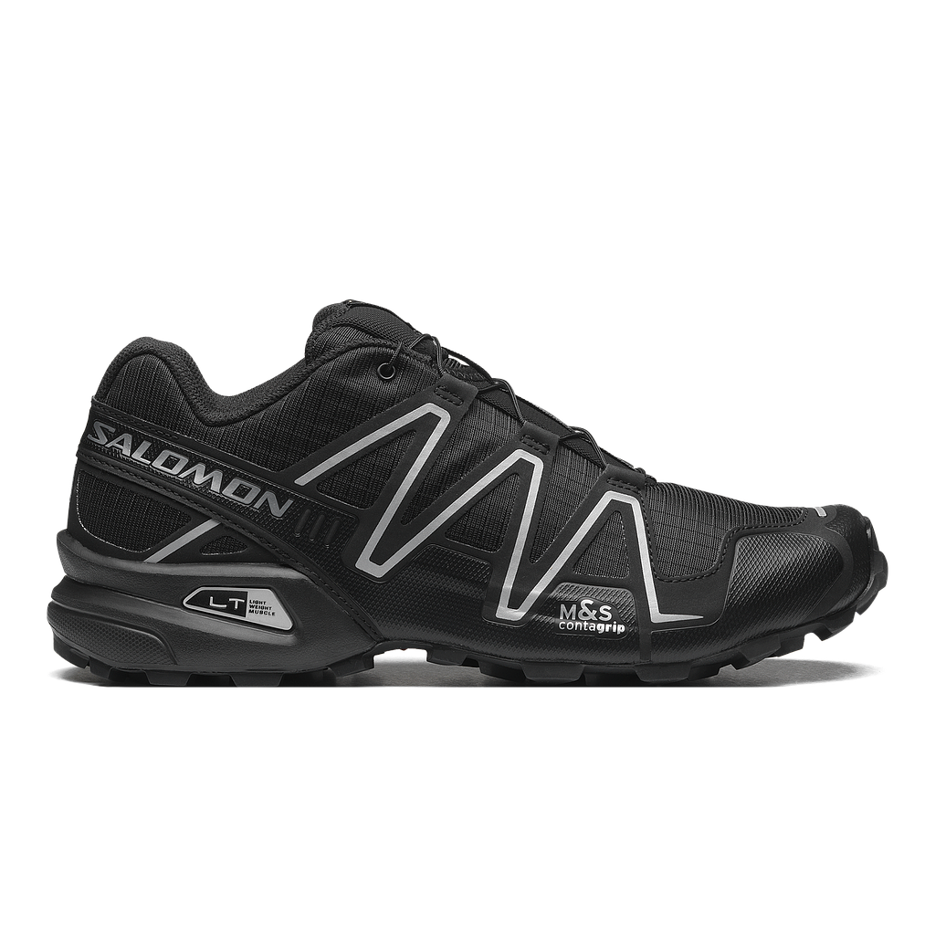 Salomon Lifestyle Unisex Moda Speedcross 3 Black/Silver/Black
