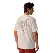 F11L01854-3538 Fila Prendas Remeras Masculino Moda Comfort Italia Drawing Union Classics Off White Gardenia