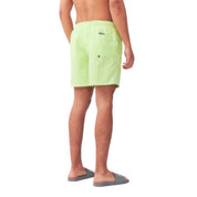 Quiksilver Shorts de Baño Masculino Moda Volley Paris Yellow