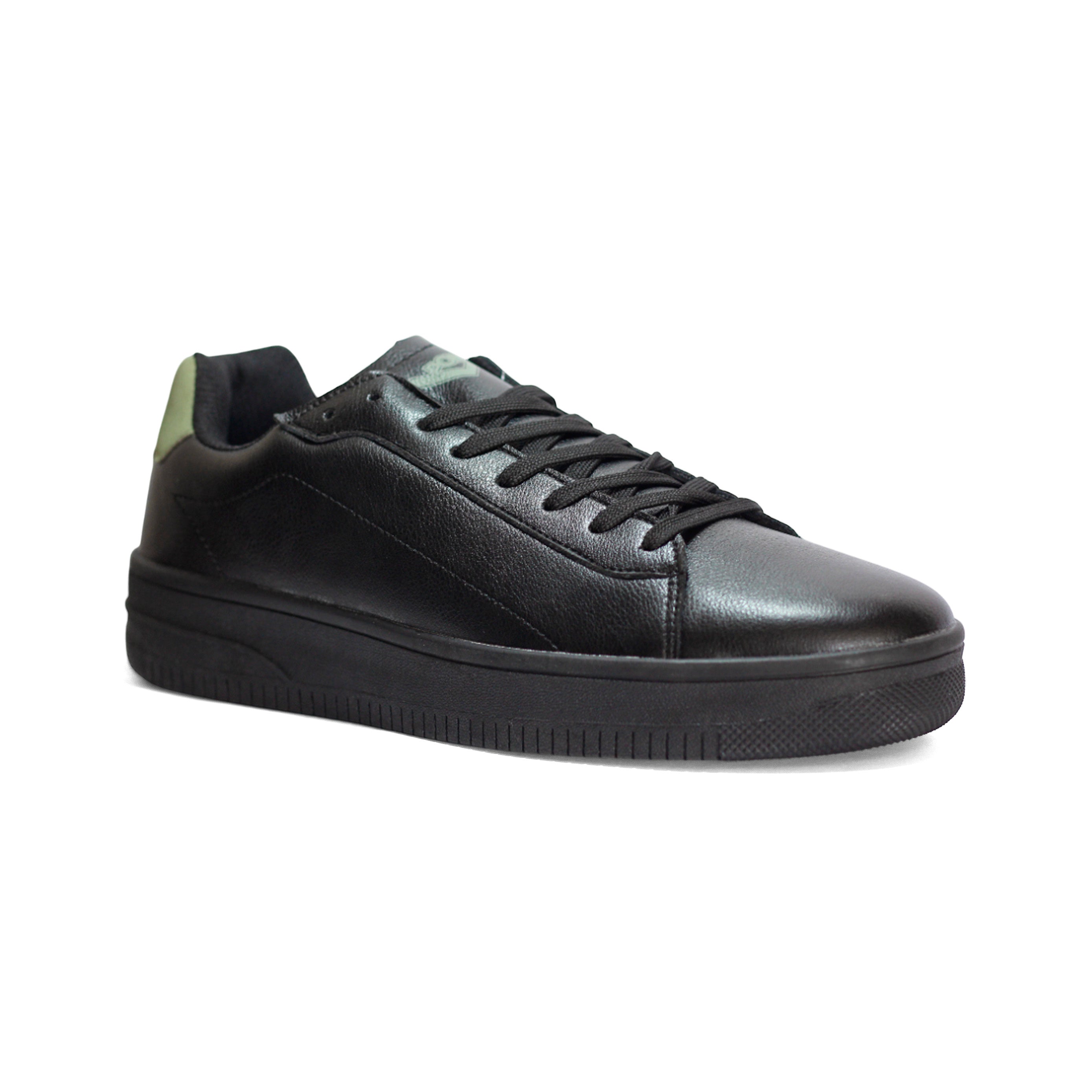 BAP2501-M-11 PONY CALZADOS LIFESTYLE MASCULINO MODA QUEENS QUEST ALL BLACK