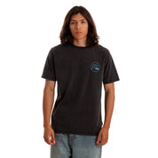 Quiksilver Remeras Masculino Moda Fine Lines Black