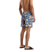 Quiksilver Shorts de Baqo Masculino Moda Volley Handtman Coronet