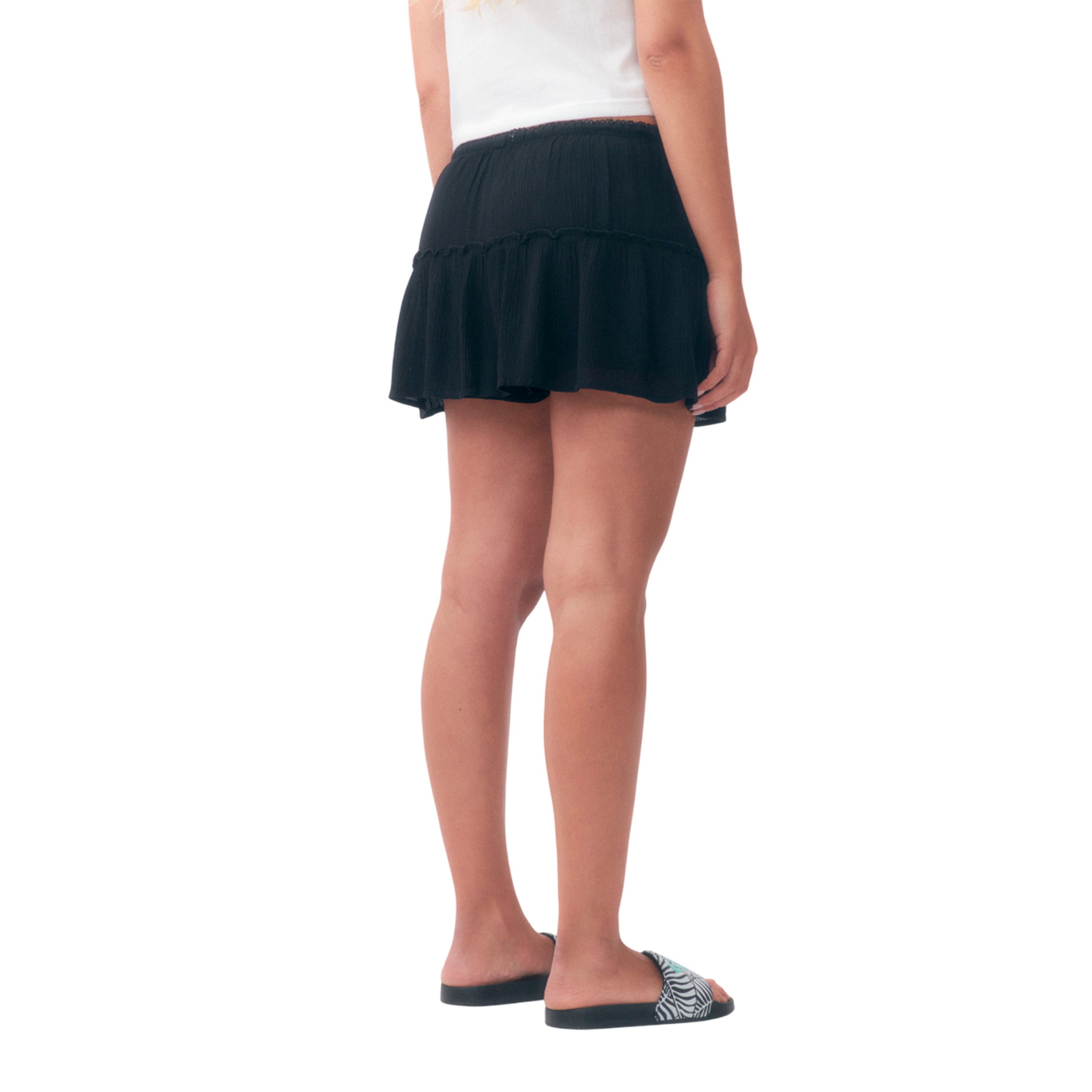 26160403-01 Roxy Prendas Polleras Femenino Moda Tijuana Black