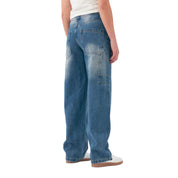 26160111-65 Roxy Prendas Jeans Femenino Moda Alma Mid Blue