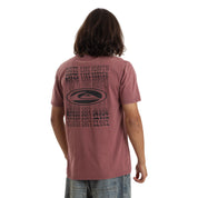 Quiksilver Remeras Masculino Moda Heaven Like Rose Brown