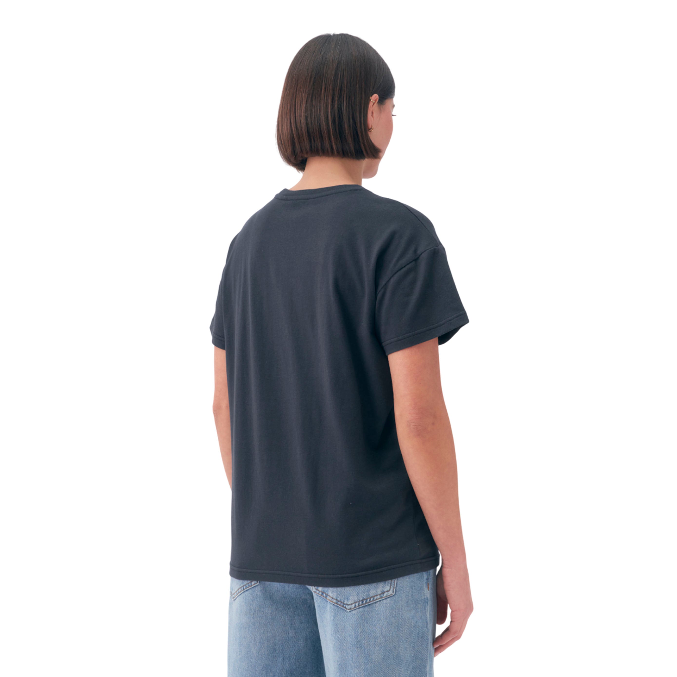 26160612-01 Roxy Prendas Remeras Femenino Moda People Speak Negro