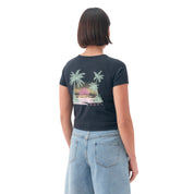 26160617-01 Roxy Prendas Remeras Femenino Moda Slow Down Negro