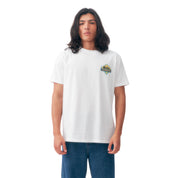 Quiksilver Remeras Masculino Moda Crystal Jet White