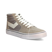 CF-1189H-M-20 PONY CALZADOS LIFESTYLE MASCULINO MODA CONEY CLASSIC HIGH GREY/WHITE