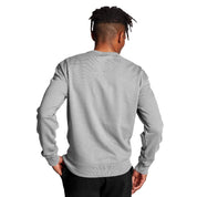GF88HY06794-1IC CHAMPION PRENDAS FLEECE MASCULINO POWERBLEND GRAPHIC CREW FLEECE OXFORD GRAY
