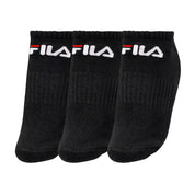 LS330040-160 Fila Accesorios Medias Unisex Moda Tripack Cano Curto Negro
