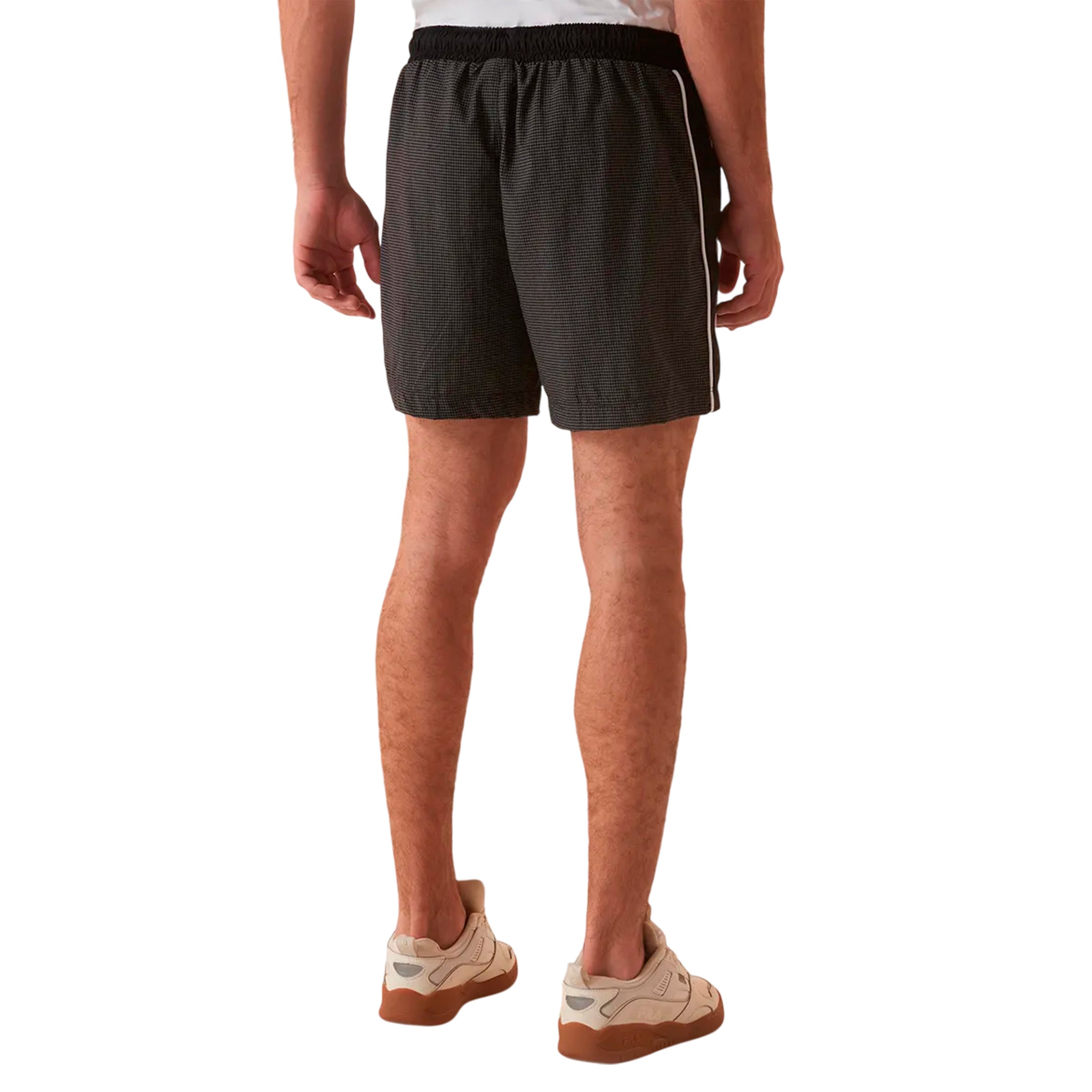 F11L01489-1587 FILA PRENDAS SHORTS MASCULINO MODA BIELLA ITALIA BLACK/UTILITY BLACK