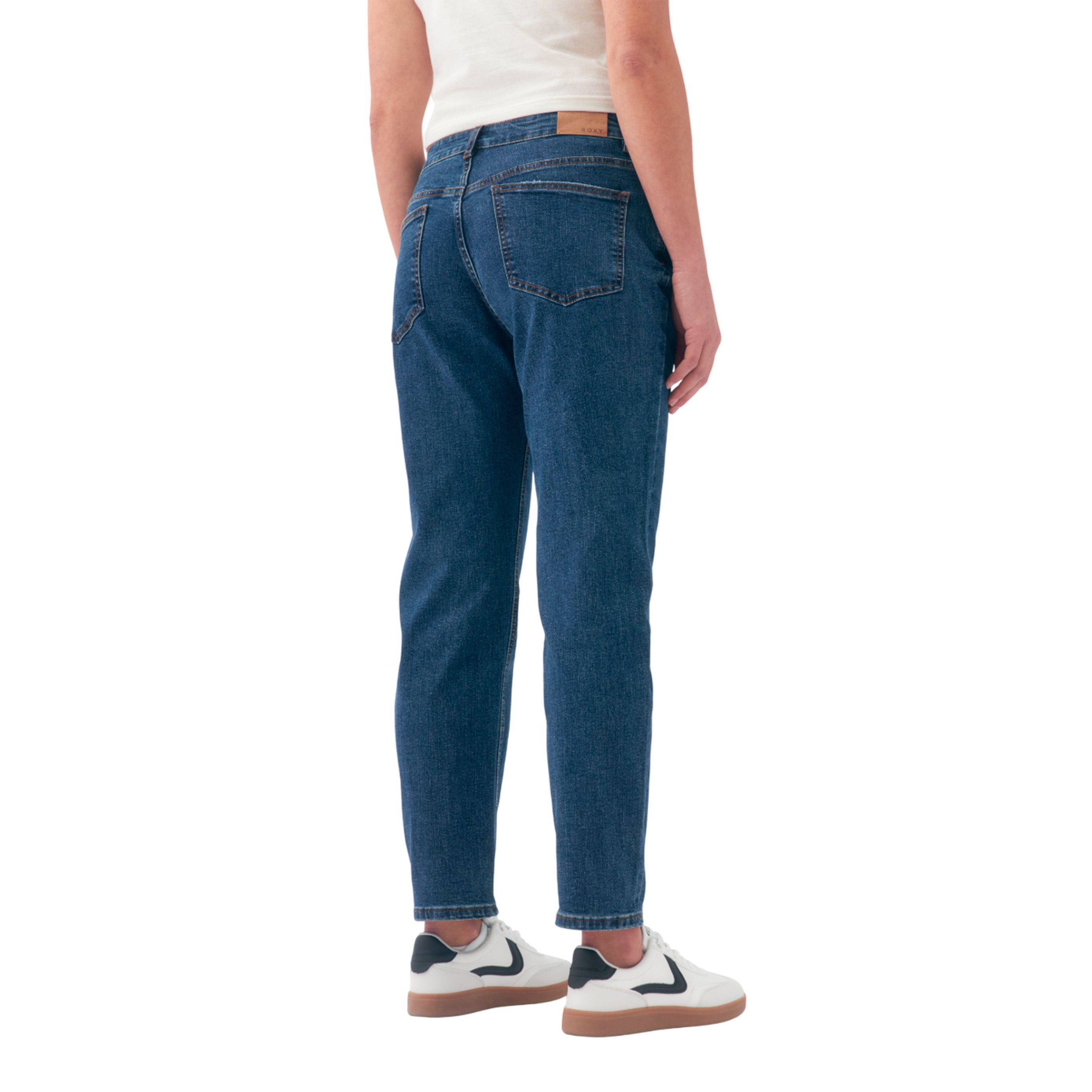 26160108-65 Roxy Prendas Jeans Femenino Moda Ruda Mid Blue