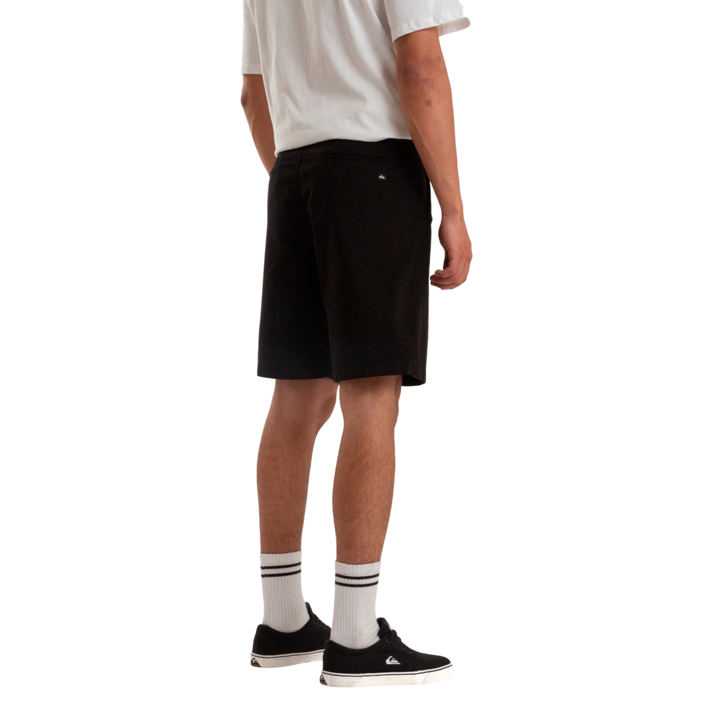 26140402-01 Quiksilver Prendas Bermudas Masculino Moda Samuel Black