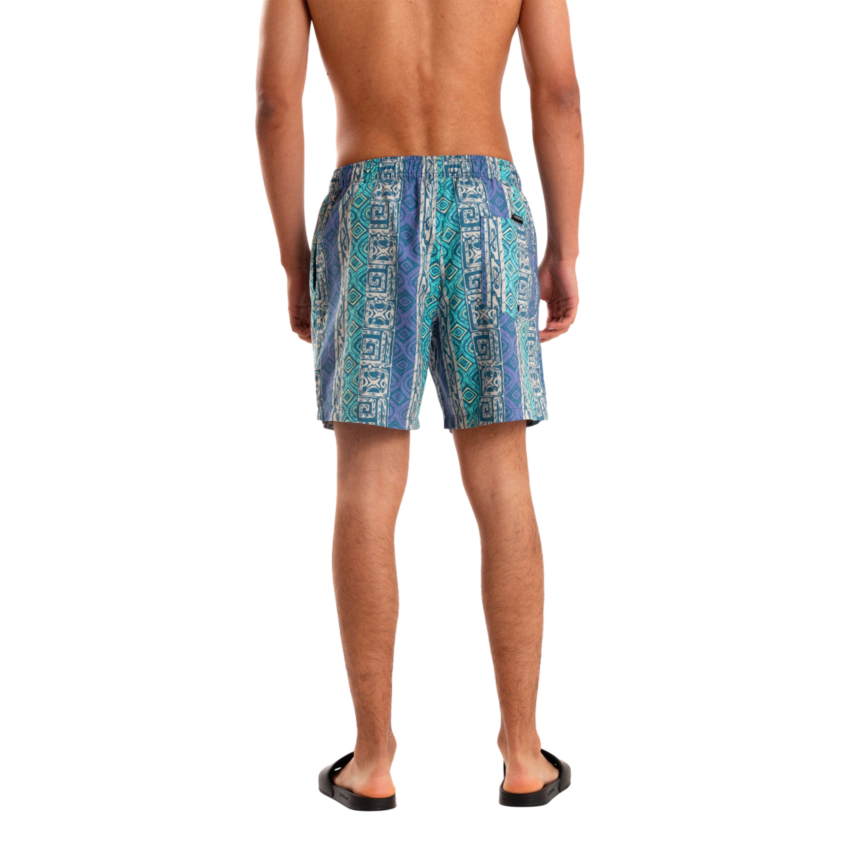 Quiksilver Shorts de Baño Masculino Moda Volley Mercury