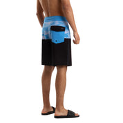 Quiksilver Shorts de Baqo Masculino Moda Boardshort Division Skydye
