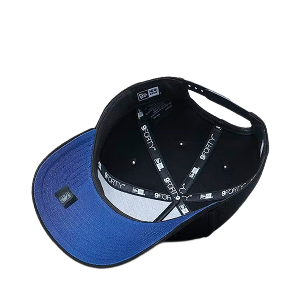 13058358 New Era Accesorios Gorros MLB 9Forty Adjustable Brooklyn Nets Black/Royal/White