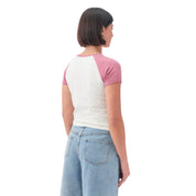 26160614-84 Roxy Prendas Remeras Femenino Moda Oceanwave Regular Rosa
