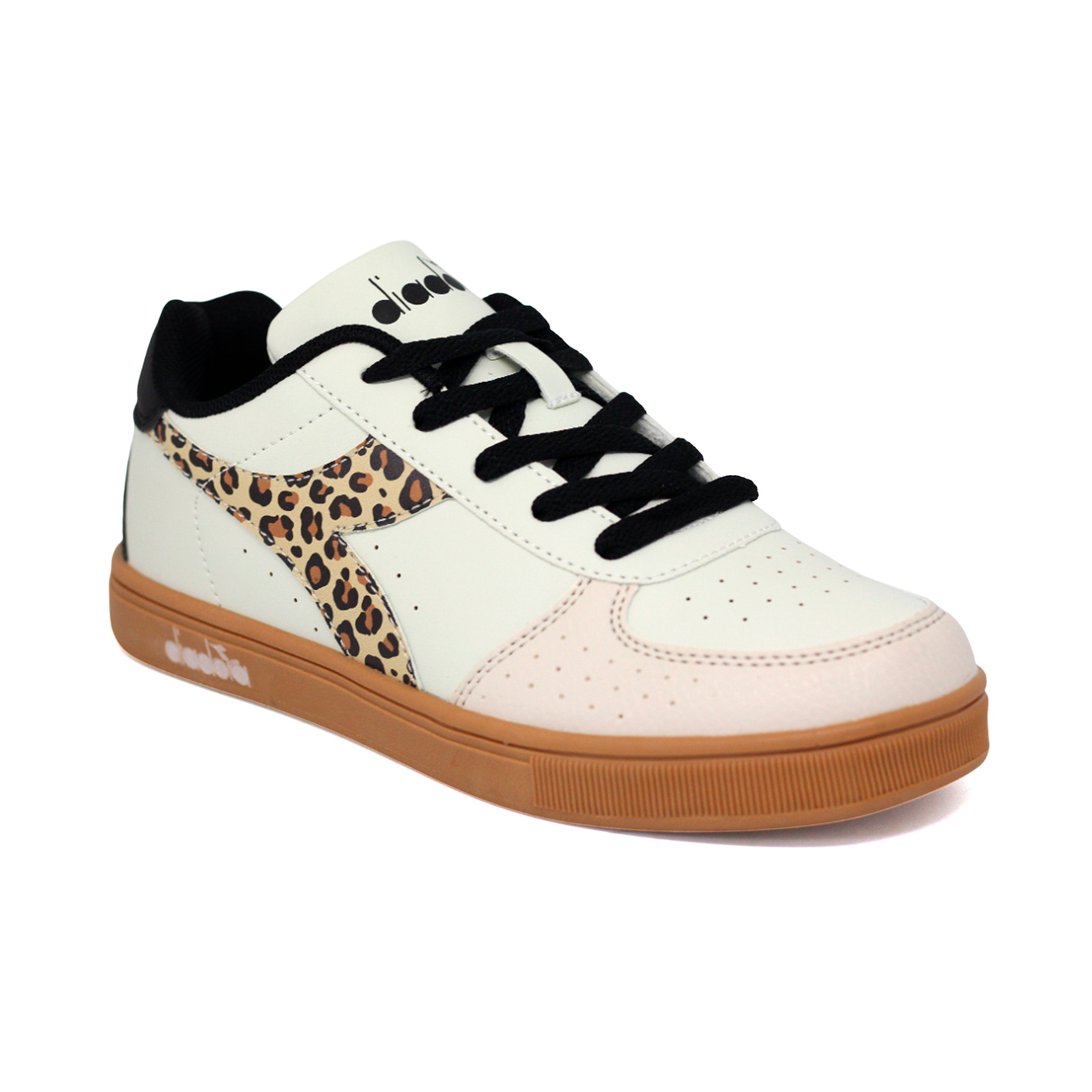 HELIO-II-PU-L-10193 DIADORA CALZADOS LIFESTYLE FEMENINO MODA HELIO II BEIGE/ANIMAL PRINT